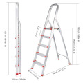 Attics lifts telescopic retractable aluminum household staircase ladder